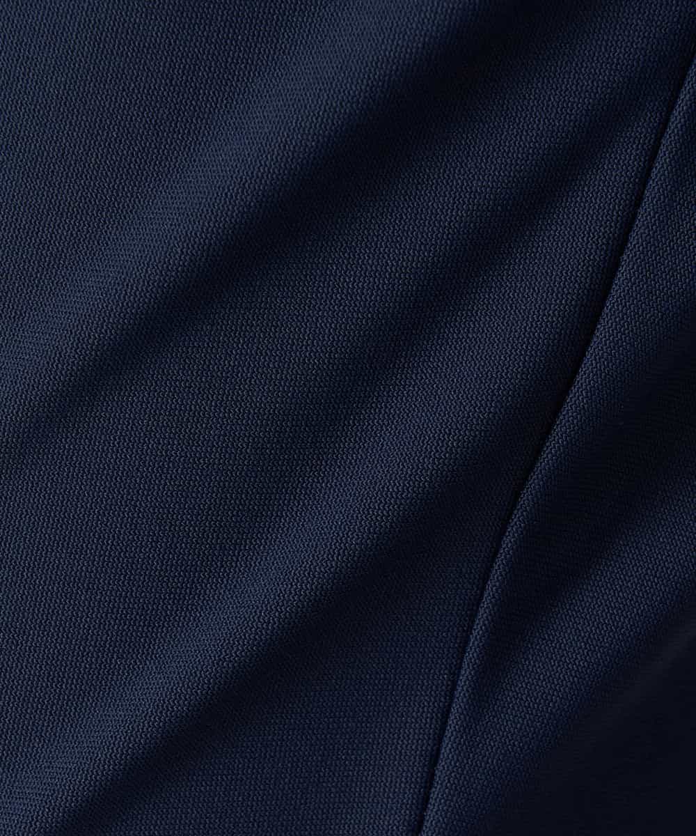 REQGT85150 HIROKO BIS(ヒロコ ビス) 【洗濯機で洗える】ストレートストレッチパンツ ネイビー