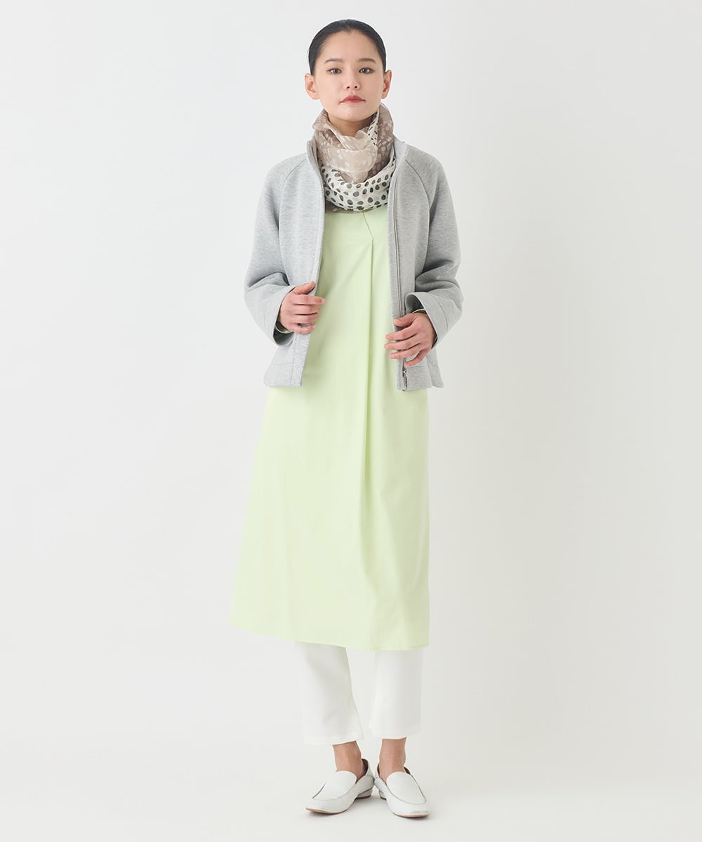 RETDD50330 HIROKO BIS(ヒロコ ビス) ラウンドヘムショートブルゾン /洗える ネイビー