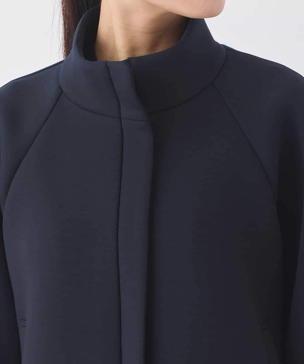 RETDD50330 HIROKO BIS(ヒロコ ビス) ラウンドヘムショートブルゾン ネイビー