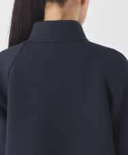 RETDD50330 HIROKO BIS(ヒロコ ビス) ラウンドヘムショートブルゾン ネイビー