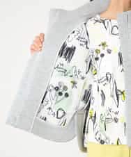 RETDD50330 HIROKO BIS(ヒロコ ビス) 【先行予約】ラウンドヘムショートブルゾン ライトグレー