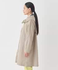 REUDD60430 HIROKO BIS(ヒロコ ビス) ビッグカラーテントラインコート /洗える ベージュ