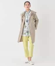 REUDD60430 HIROKO BIS(ヒロコ ビス) ビッグカラーテントラインコート /洗える ベージュ