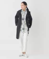 REUDD60430 HIROKO BIS(ヒロコ ビス) ビッグカラーテントラインコート /洗える ベージュ