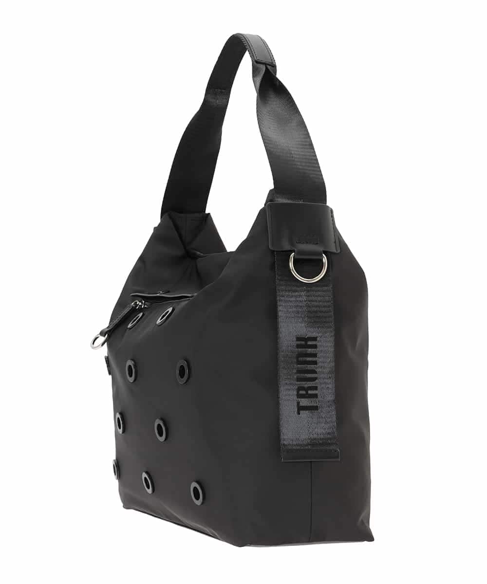RG5AD01390 TRUNK HIROKO KOSHINO(ヒロココシノ) アイレットボンディングトートバッグ ブラック