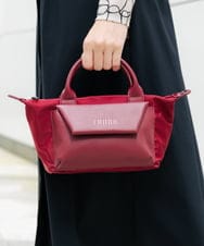 RG5AI01330 TRUNK HIROKO KOSHINO(ヒロココシノ) 【2WAY】フレンチトートMINIバッグ パープル