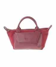 RG5AI01330 TRUNK HIROKO KOSHINO(ヒロココシノ) 【2WAY】フレンチトートMINIバッグ パープル