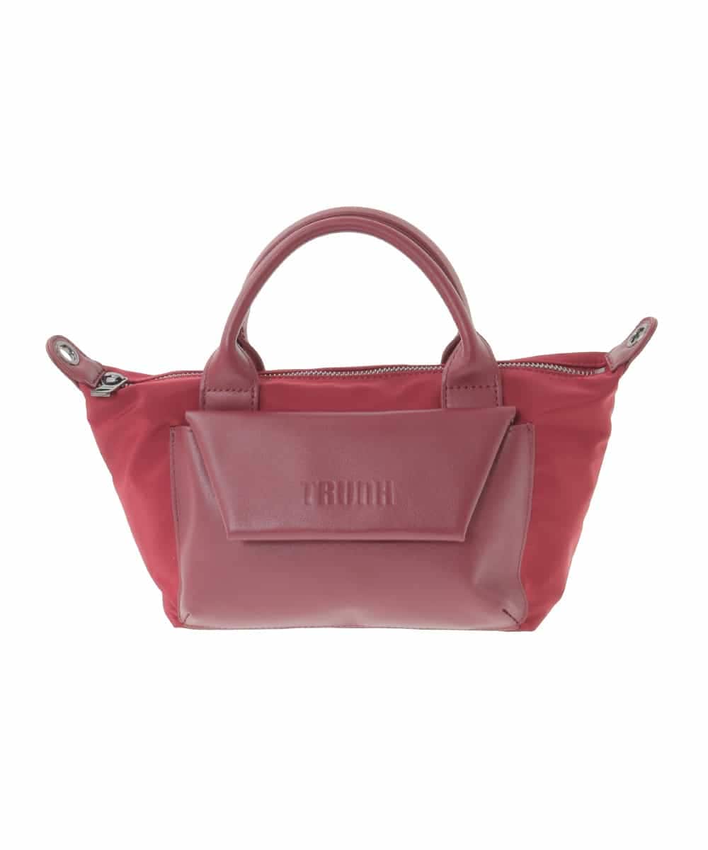 RG5AI01330 TRUNK HIROKO KOSHINO(ヒロココシノ) 【2WAY】フレンチトートMINIバッグ パープル