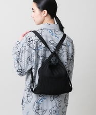 RG5ED11240 TRUNK HIROKO KOSHINO(ヒロココシノ) 【2WAY】ニットバッグ ブラック