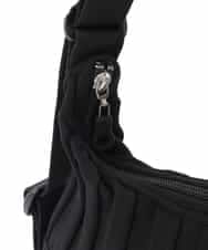 RG5ED11240 TRUNK HIROKO KOSHINO(ヒロココシノ) 【2WAY】ニットバッグ ブラック