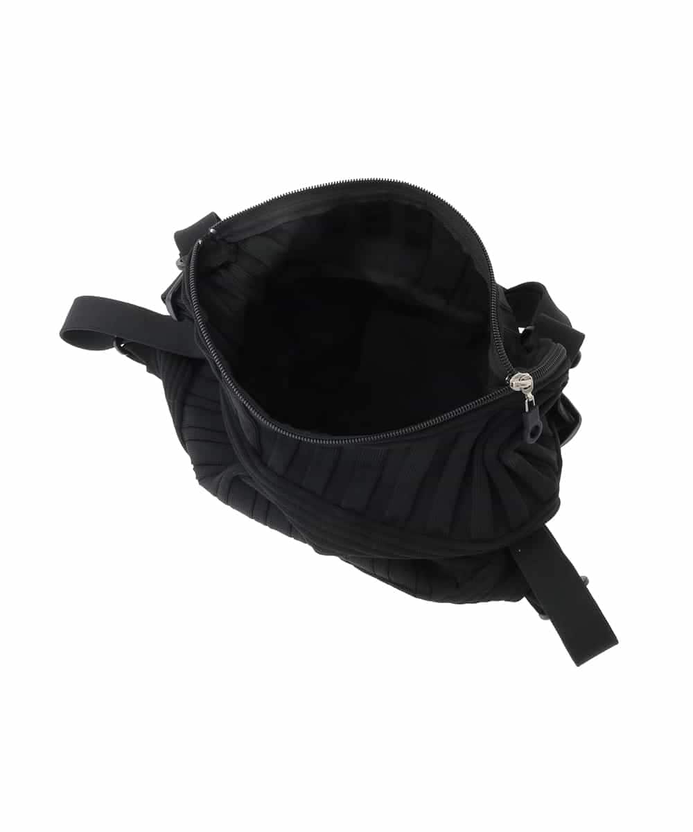 RG5ED11240 TRUNK HIROKO KOSHINO(ヒロココシノ) 【2WAY】ニットバッグ ブラック