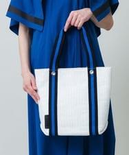 RG5GA01290 TRUNK HIROKO KOSHINO(ヒロココシノ) バスケットトートバッグ ホワイト