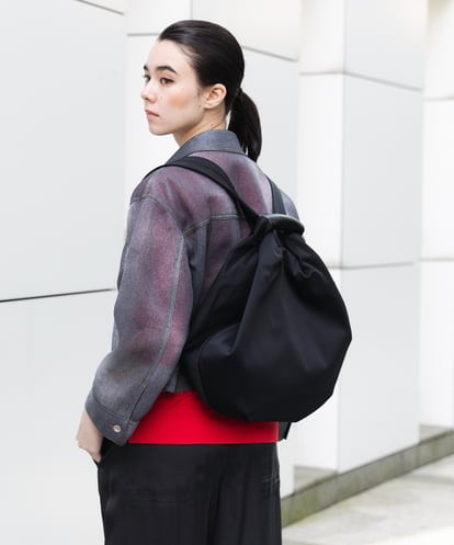 RG5GD01360 TRUNK HIROKO KOSHINO トランスフォームリングストラップリュック