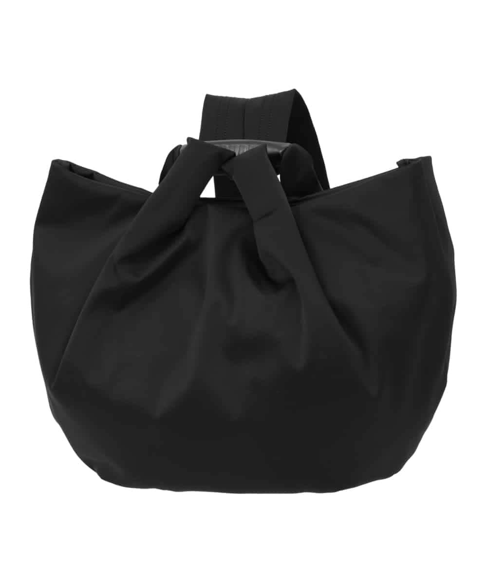 RG5GD01360 TRUNK HIROKO KOSHINO(ヒロココシノ) トランスフォームリングストラップリュック ブラック