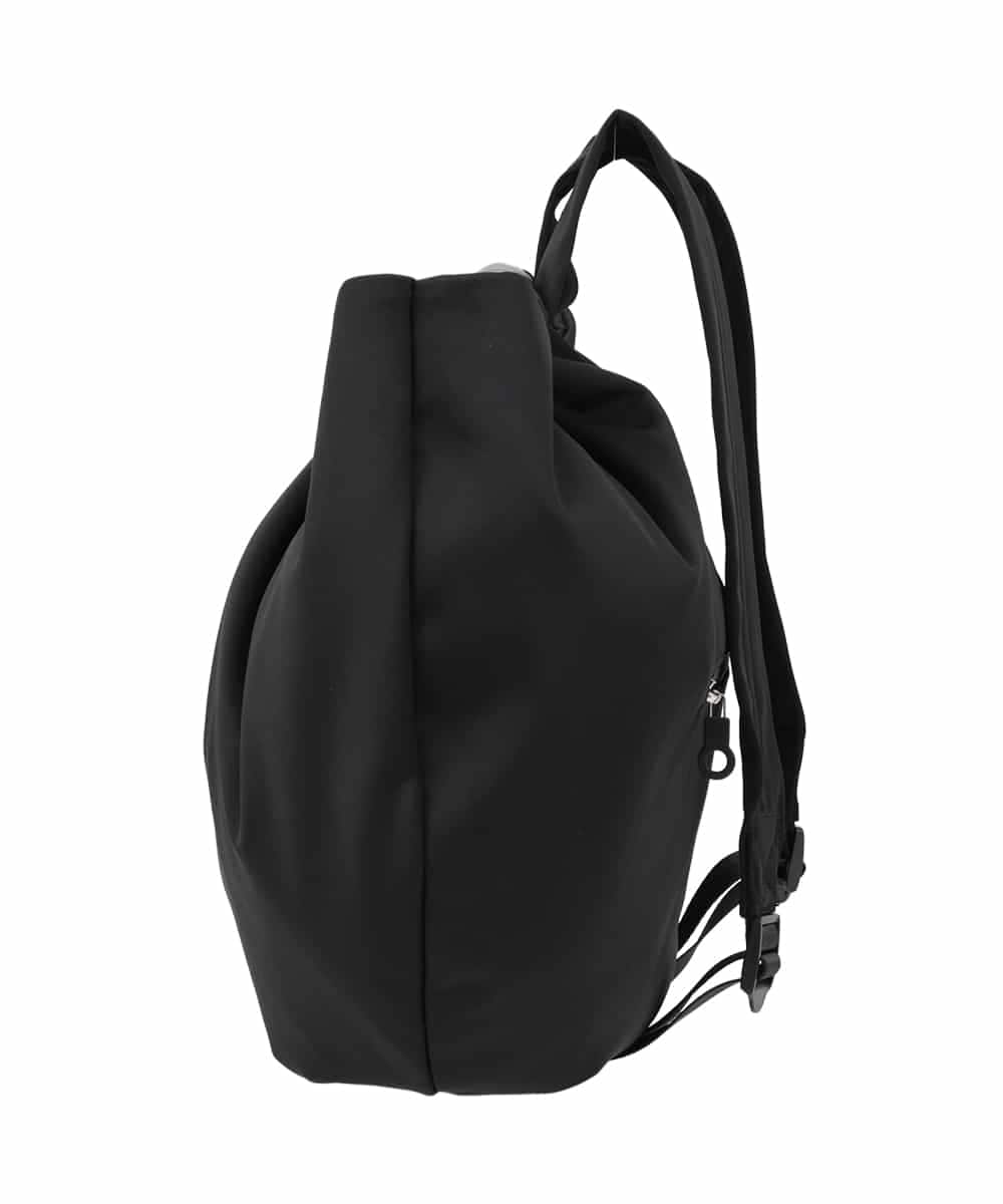 RG5GD01360 TRUNK HIROKO KOSHINO(ヒロココシノ) トランスフォームリングストラップリュック ブラック