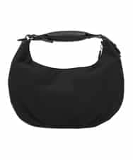 RG5GD02360 TRUNK HIROKO KOSHINO(ヒロココシノ) 【2WAY】ハーフムーン2WAYバッグ ブラック