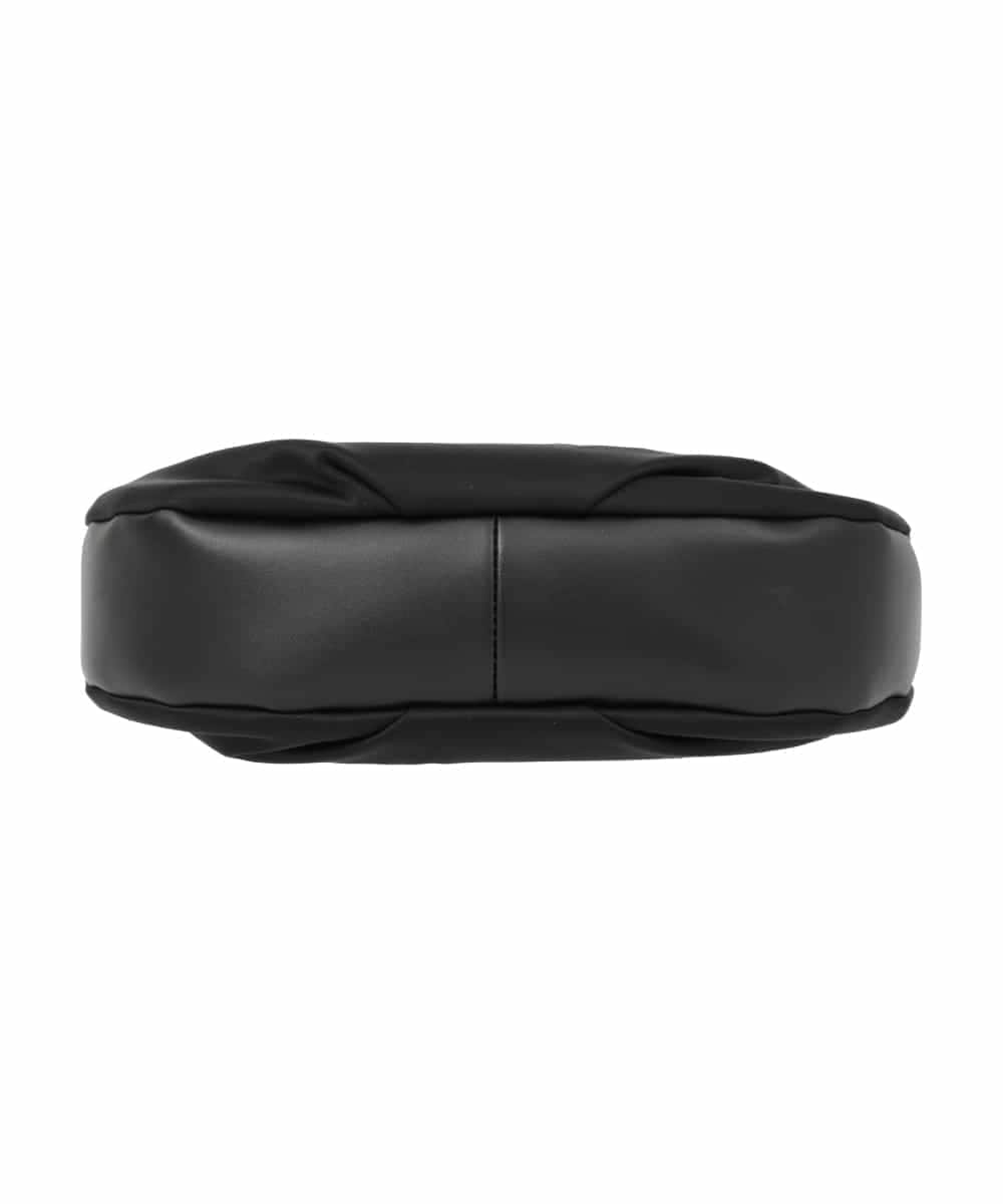 RG5GD02360 TRUNK HIROKO KOSHINO(ヒロココシノ) 【2WAY】ハーフムーン2WAYバッグ ブラック