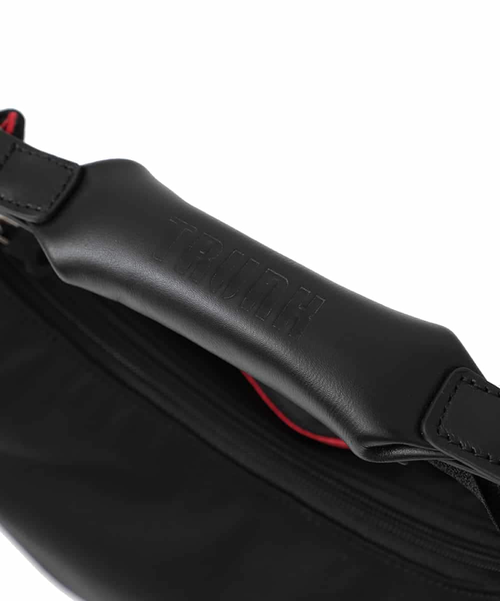 RG5GD02360 TRUNK HIROKO KOSHINO(ヒロココシノ) 【2WAY】ハーフムーン2WAYバッグ ブラック