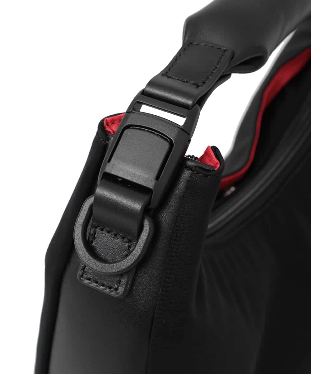 RG5GD02360 TRUNK HIROKO KOSHINO(ヒロココシノ) 【2WAY】ハーフムーン2WAYバッグ ブラック