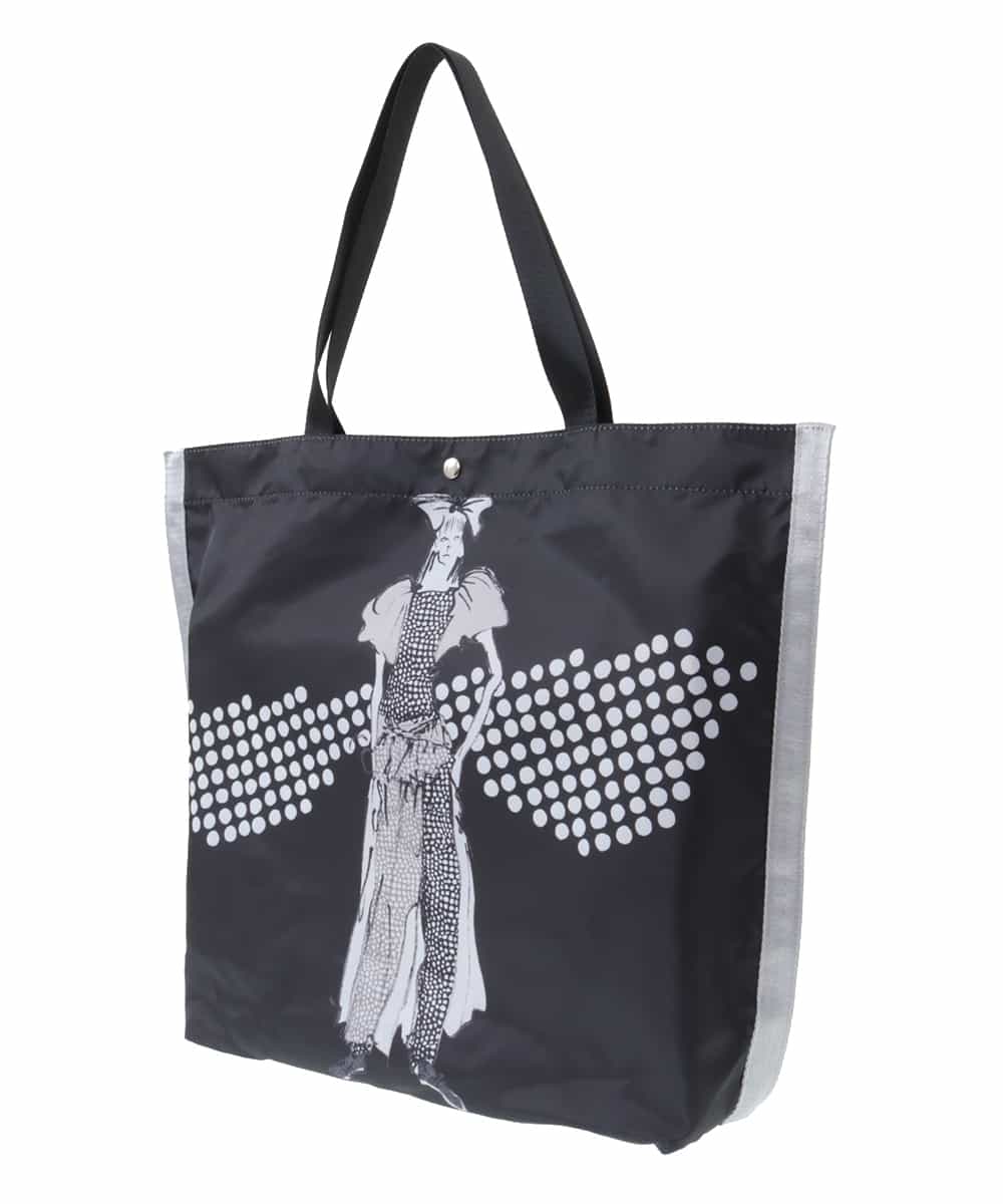 イラストロゴプリントエコバッグ トートバッグ Trunk Hiroko Koshino ヒロココシノ イトキンオンラインストア