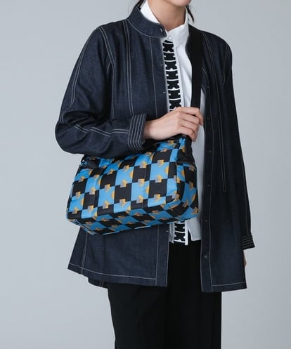 RG5JT13260 TRUNK HIROKO KOSHINO HKロゴプリントボンディングショルダーバッグ