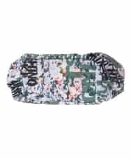 RG5JW01230 TRUNK HIROKO KOSHINO(ヒロココシノ) フラワーロゴデザイントートバッグ カーキ