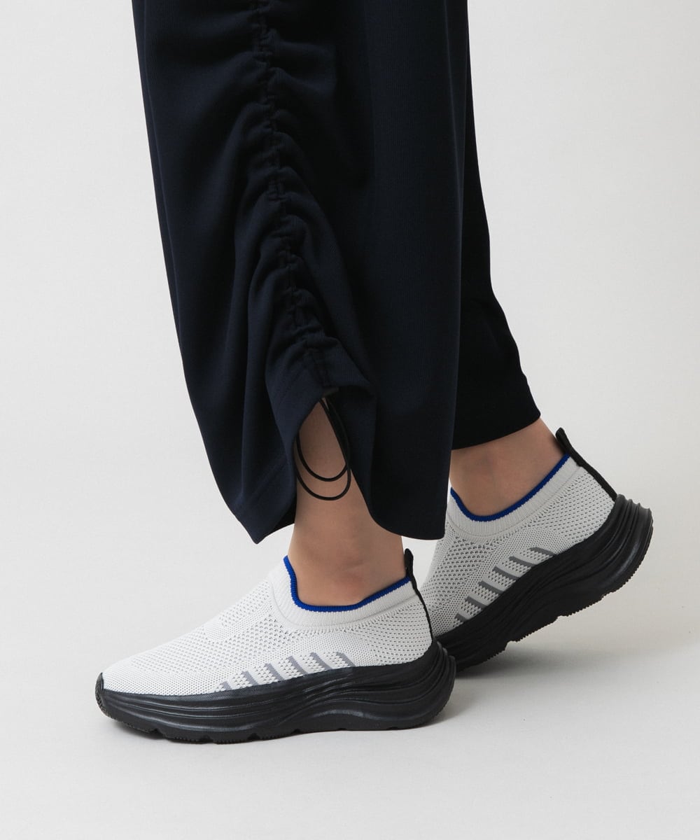 RG6ED11360 TRUNK HIROKO KOSHINO ウエーブソールニットスニーカー