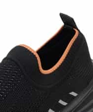 RG6ED11360 TRUNK HIROKO KOSHINO(ヒロココシノ) 【先行予約】ウエーブソールニットスニーカー ブラック