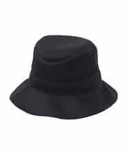 RG7GD01240 TRUNK HIROKO KOSHINO(ヒロココシノ) 【リバーシブル】サマーバケットハット ブラック