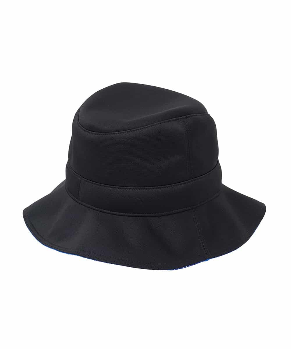RG7GD01240 TRUNK HIROKO KOSHINO(ヒロココシノ) 【リバーシブル】サマーバケットハット ブラック