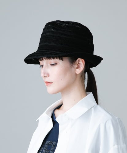 RG7GV01140 TRUNK HIROKO KOSHINO 【日本製】サマーニットハット