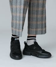 RG8AW01038 TRUNK HIROKO KOSHINO(ヒロココシノ) 【日本製/洗濯機で洗える】モールショートソックス パープル