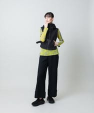 RGBED01360 TRUNK HIROKO KOSHINO(ヒロココシノ) メッシュフードベスト/洗える ブラック