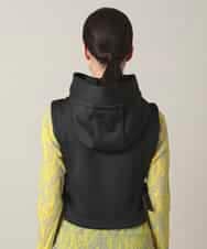 RGBED01360 TRUNK HIROKO KOSHINO(ヒロココシノ) メッシュフードベスト/洗える ブラック