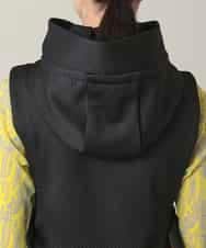 RGBED01360 TRUNK HIROKO KOSHINO(ヒロココシノ) メッシュフードベスト/洗える ブラック