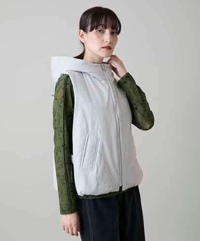 RGBLD01390 TRUNK HIROKO KOSHINO ボンディングフードベスト/洗える