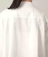 RHBED40690 HIROKO KOSHINO(ヒロココシノ) HK刺繍ジョイントデザインブラウス/洗える ホワイト