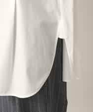 RHBED40690 HIROKO KOSHINO(ヒロココシノ) HK刺繍ジョイントデザインブラウス/洗える ホワイト