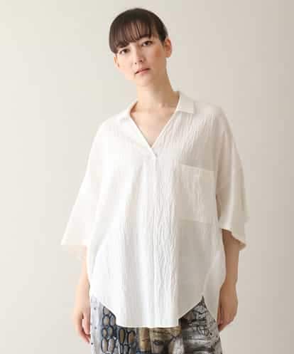 RHBGA47540 HIROKO KOSHINO デザインプルオーバーシャツ /日本製