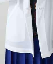 RHBGD03690 HIROKO KOSHINO(ヒロココシノ) メッシュシアージャケット/日本製 ホワイト