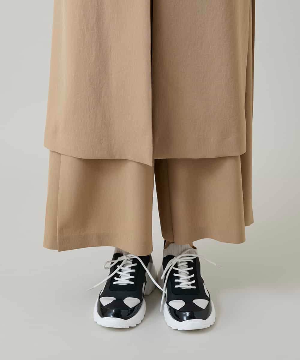 RHBGD06540 HIROKO KOSHINO(ヒロココシノ) 【先行予約】ロングスリットデザインジレ /日本製/洗える ベージュ