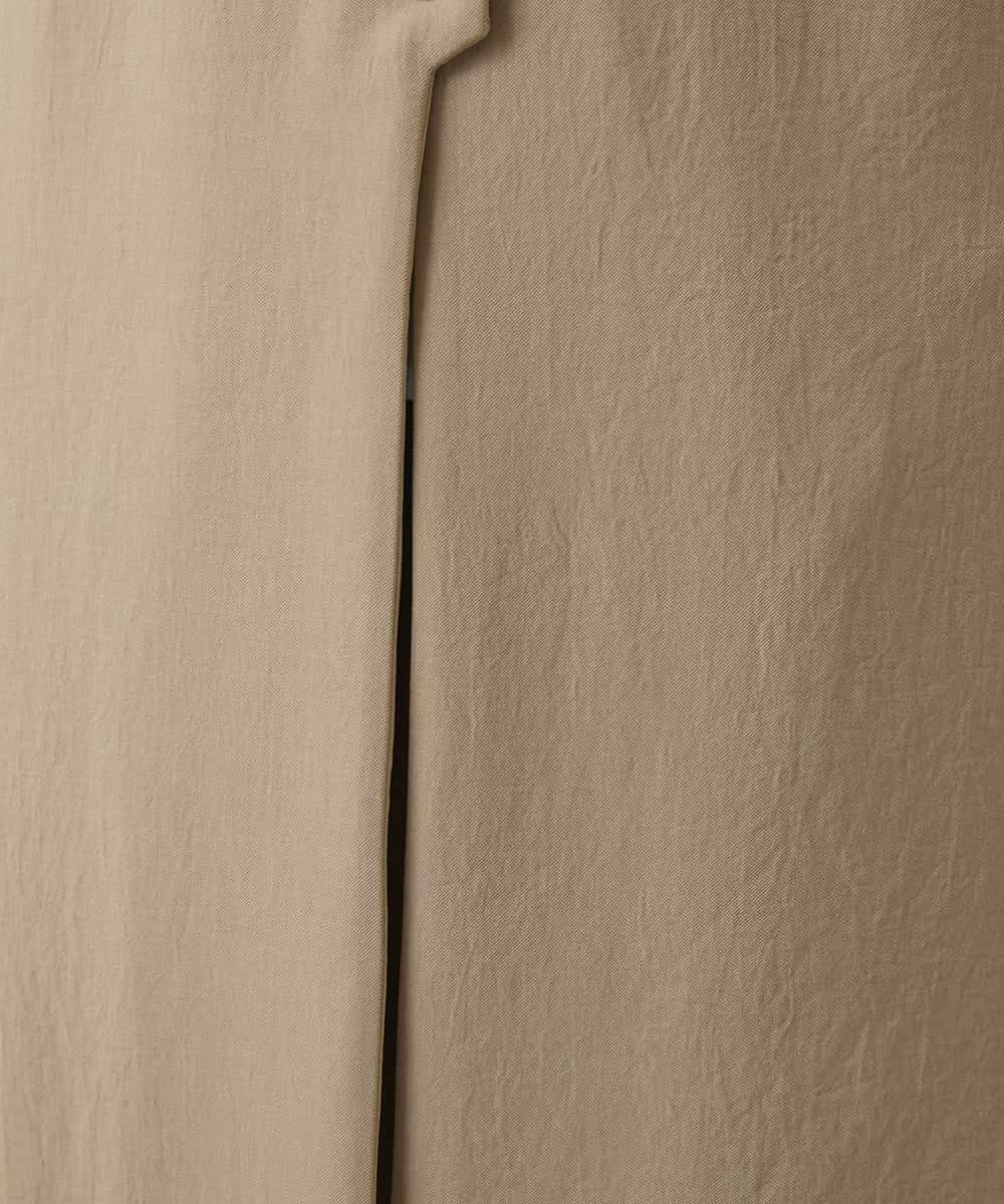 RHBGD06540 HIROKO KOSHINO(ヒロココシノ) 【先行予約】ロングスリットデザインジレ /日本製/洗える ベージュ