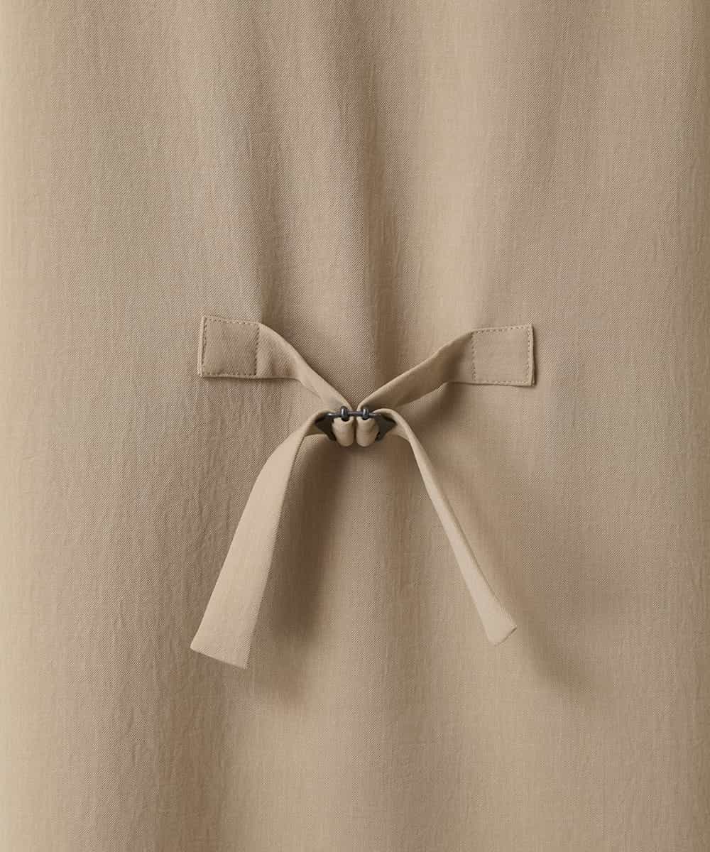 RHBGD06540 HIROKO KOSHINO(ヒロココシノ) 【先行予約】ロングスリットデザインジレ /日本製/洗える ベージュ