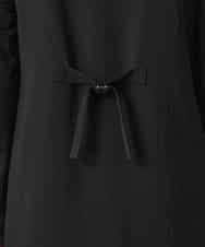 RHBGD06540 HIROKO KOSHINO(ヒロココシノ) 【先行予約】ロングスリットデザインジレ /日本製/洗える ブラック