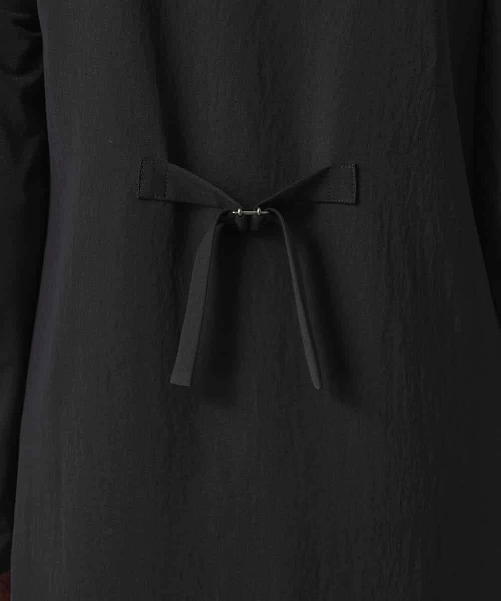 RHBGD06540 HIROKO KOSHINO(ヒロココシノ) 【先行予約】ロングスリットデザインジレ /日本製/洗える ブラック