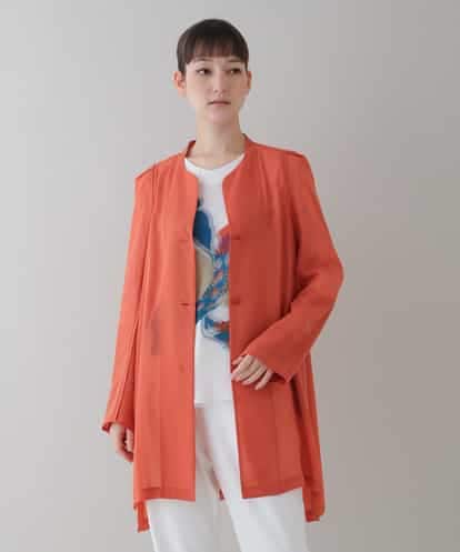 RHBGT20630 HIROKO KOSHINO パウダーシフォンブラウス