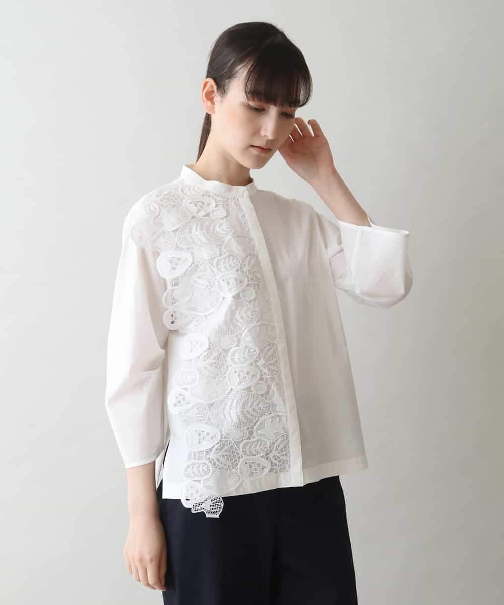 sacai ペイズリー柄プリーツ キャミソール レース（ケミカルレース  