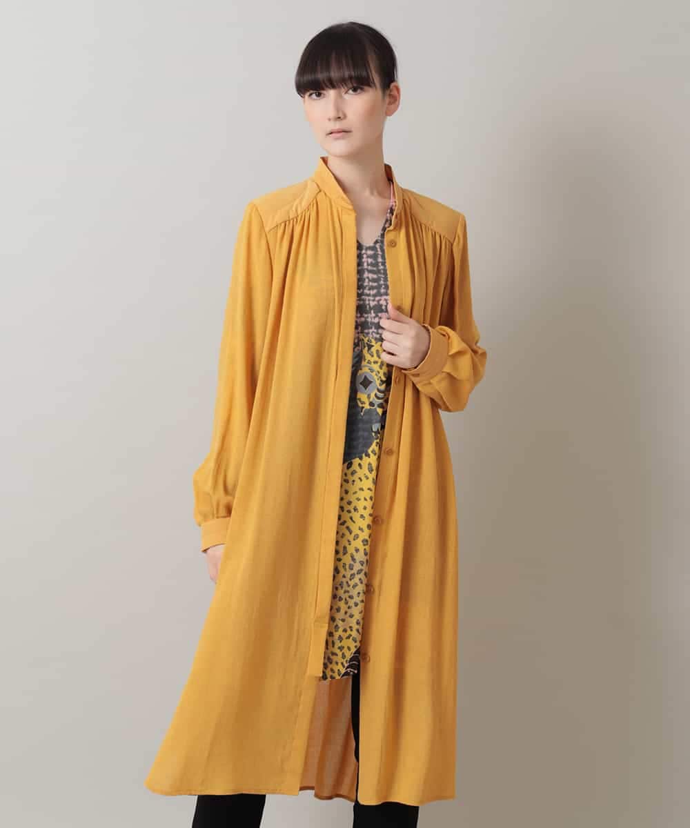 Hiroko Koshino ヒロココシノ 日本製 ロングシャツワンピース イトキンオンラインストア