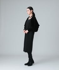 RHEAW12790 HIROKO KOSHINO(ヒロココシノ) 【日本製】Iラインスリーブレスワンピース ブラック