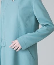 RHECV01890 HIROKO KOSHINO(ヒロココシノ) 【日本製】ハンドステッチデザインワンピース グリーン